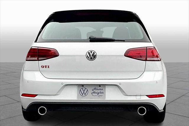 used 2021 Volkswagen Golf GTI car, priced at $27,991