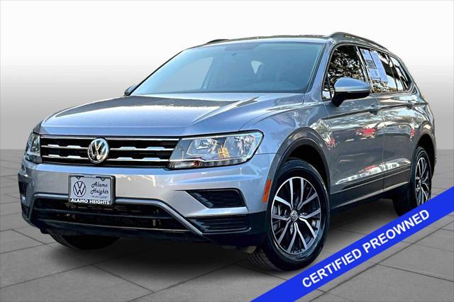 used 2021 Volkswagen Tiguan car, priced at $20,991