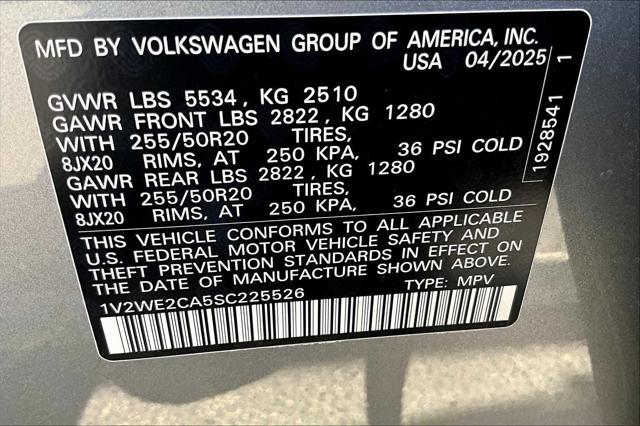 new 2025 Volkswagen Atlas Cross Sport car, priced at $43,490