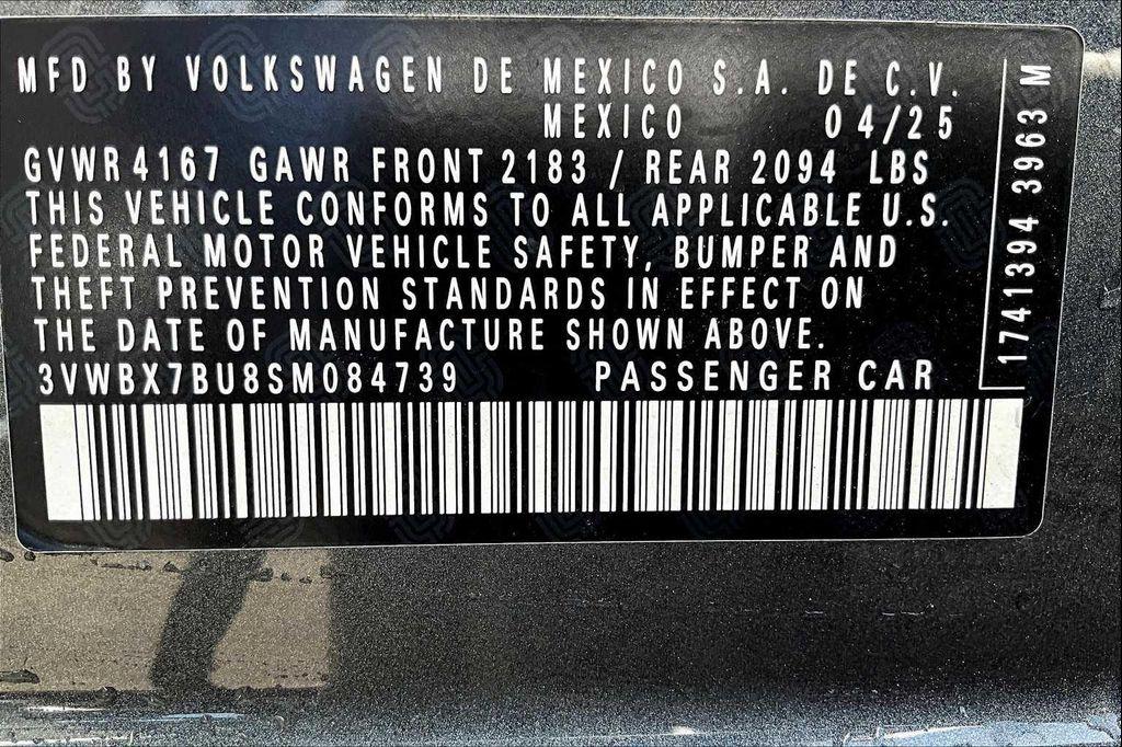 new 2025 Volkswagen Jetta car, priced at $25,524