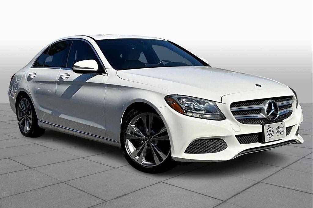 used 2018 Mercedes-Benz C-Class car, priced at $18,991