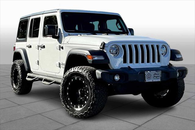 used 2020 Jeep Wrangler Unlimited car, priced at $27,991