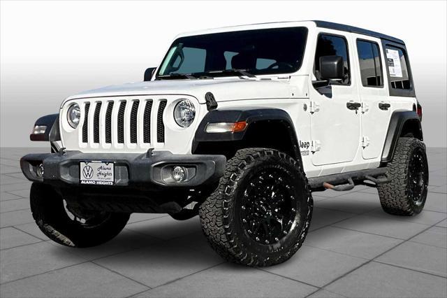 used 2020 Jeep Wrangler Unlimited car, priced at $27,991