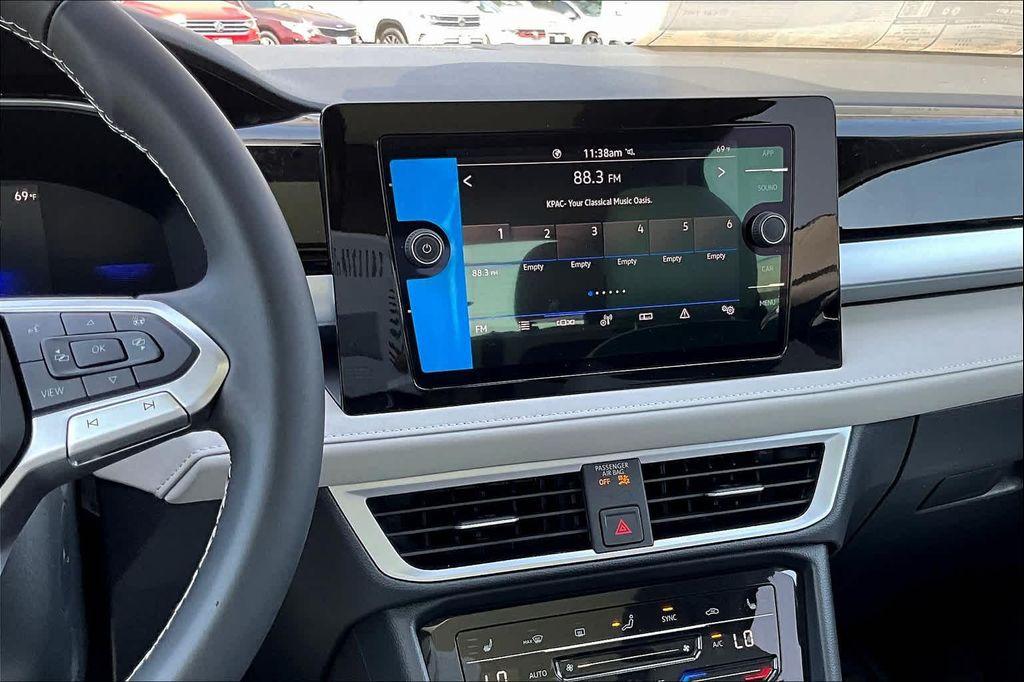 new 2025 Volkswagen Taos car, priced at $29,686