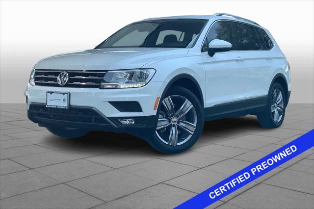 used 2021 Volkswagen Tiguan car, priced at $22,991