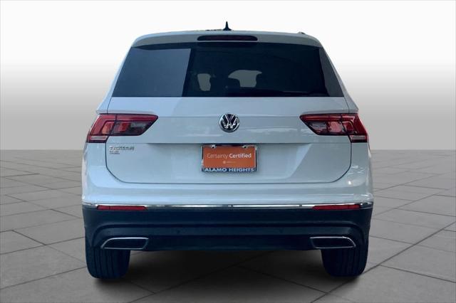 used 2021 Volkswagen Tiguan car, priced at $22,991