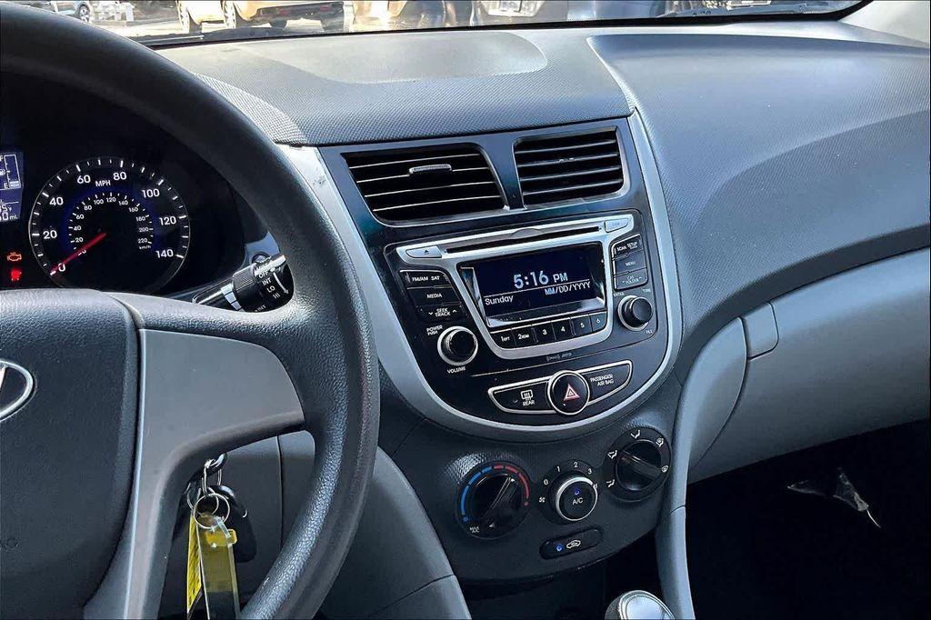 used 2016 Hyundai Accent car, priced at $5,717