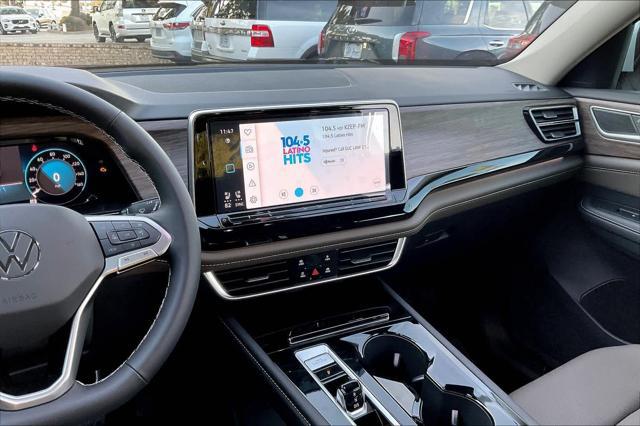 new 2025 Volkswagen Atlas car, priced at $50,222