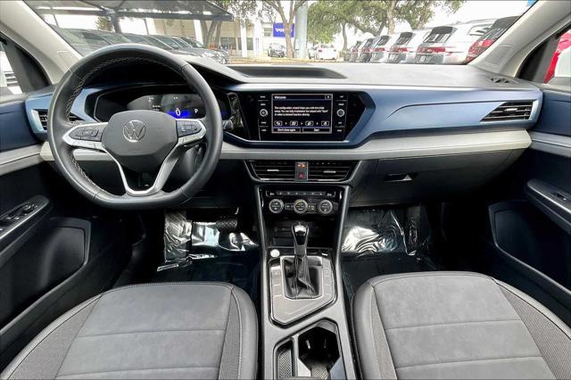 used 2024 Volkswagen Taos car, priced at $22,999