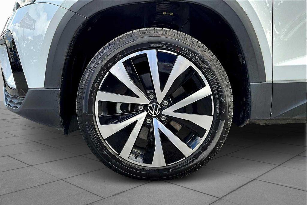 used 2024 Volkswagen Taos car, priced at $19,240