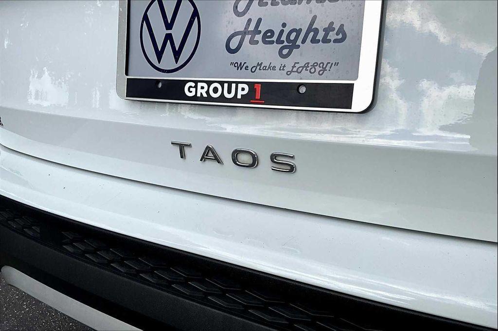 used 2024 Volkswagen Taos car, priced at $19,240
