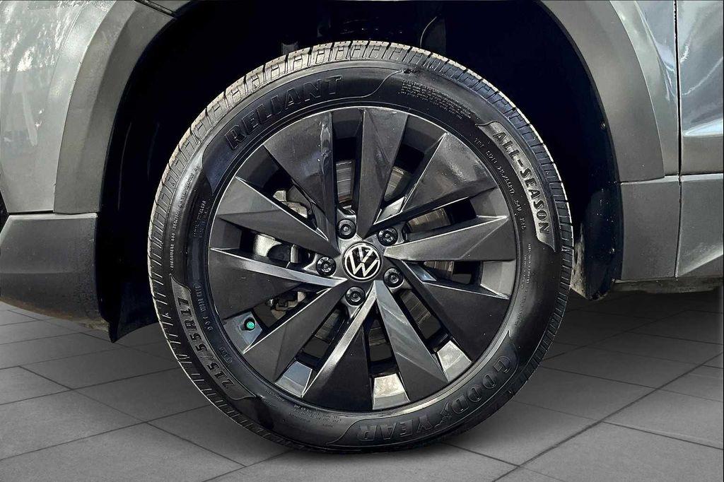 used 2023 Volkswagen Taos car, priced at $17,158