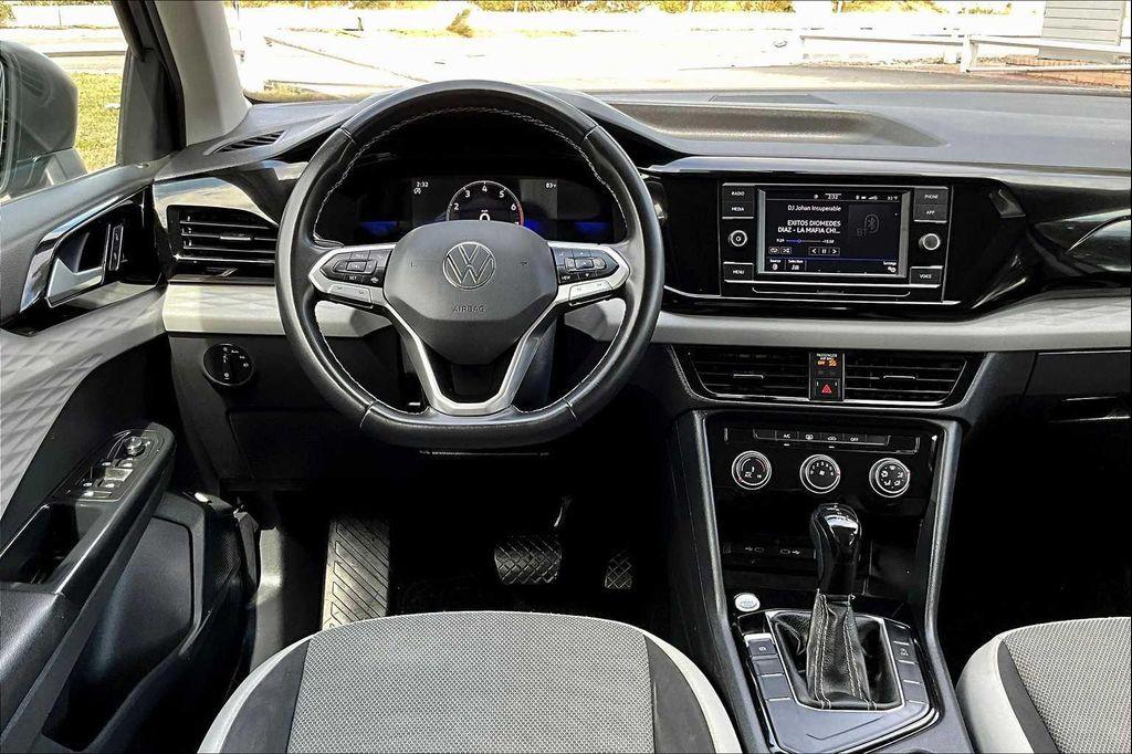 used 2023 Volkswagen Taos car, priced at $17,158