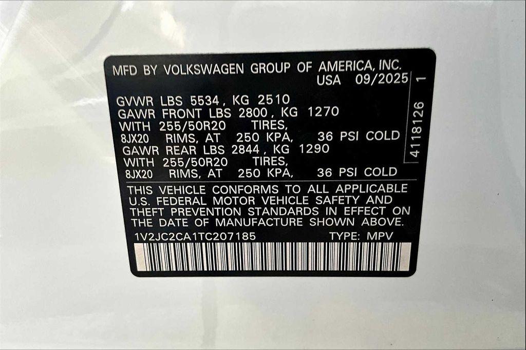 new 2026 Volkswagen Atlas Cross Sport car, priced at $45,405