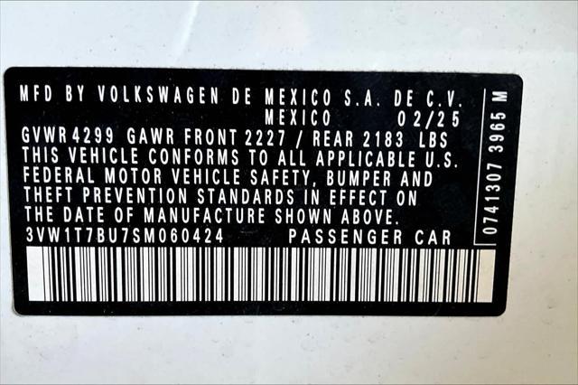 new 2025 Volkswagen Jetta GLI car, priced at $33,863