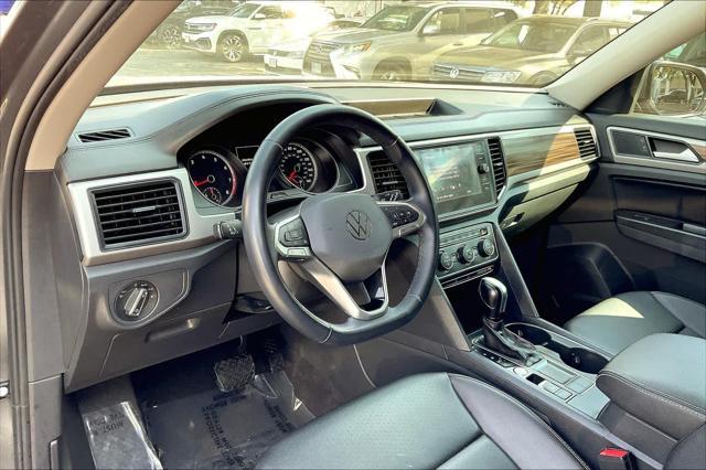 used 2021 Volkswagen Atlas car, priced at $21,255