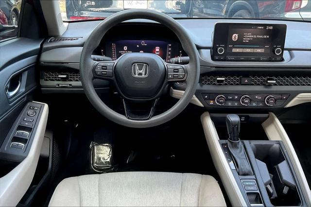 used 2023 Honda Accord car, priced at $23,443