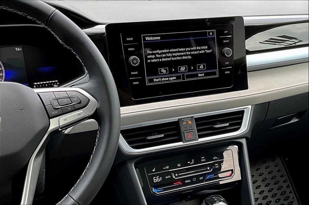 new 2025 Volkswagen Taos car, priced at $30,196