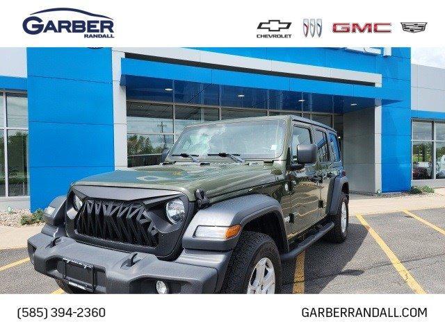 used 2020 Jeep Wrangler Unlimited car, priced at $26,982
