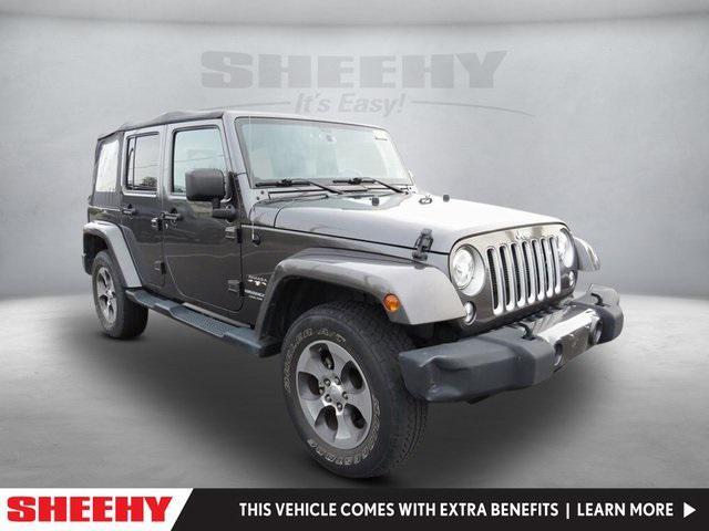 used 2017 Jeep Wrangler Unlimited car, priced at $26,595