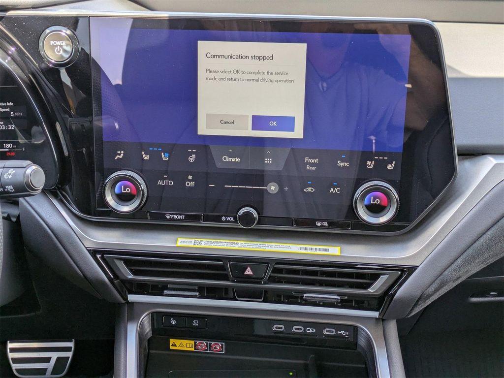 new 2025 Lexus TX 500h car, priced at $73,730