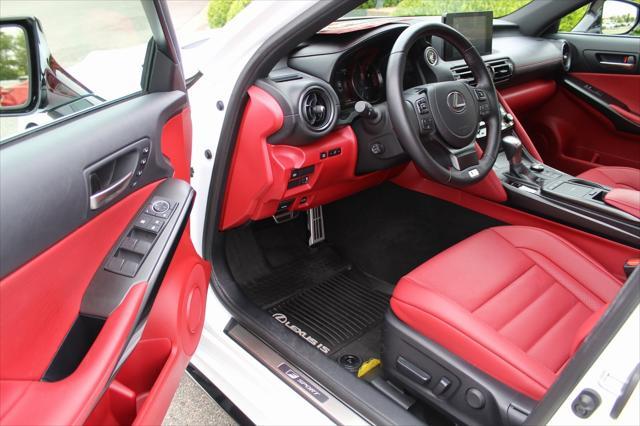 used 2024 Lexus IS 350 car, priced at $47,325