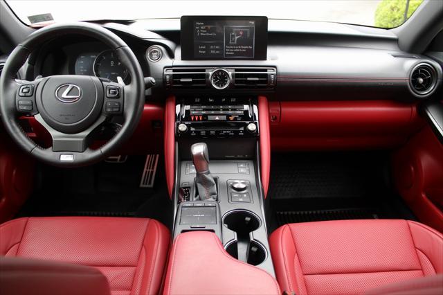 used 2024 Lexus IS 350 car, priced at $47,325
