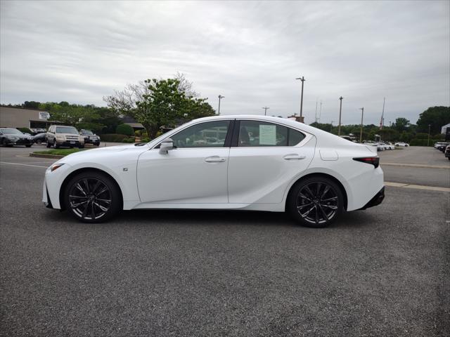 used 2024 Lexus IS 350 car, priced at $47,855
