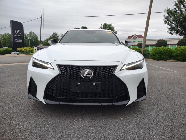 used 2024 Lexus IS 350 car, priced at $47,855