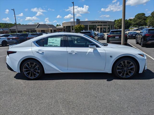 new 2024 Lexus IS 350 car, priced at $55,365