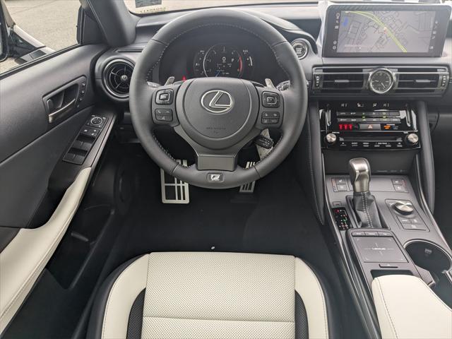 new 2025 Lexus IS 350 car, priced at $53,350