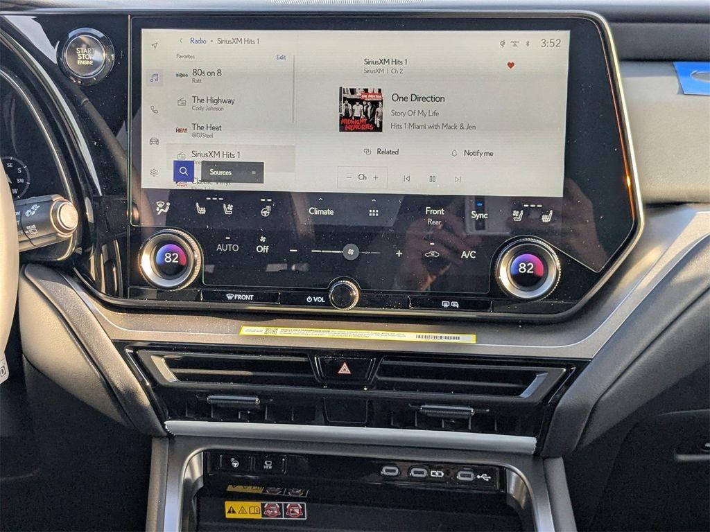 new 2026 Lexus TX 350 car, priced at $65,047