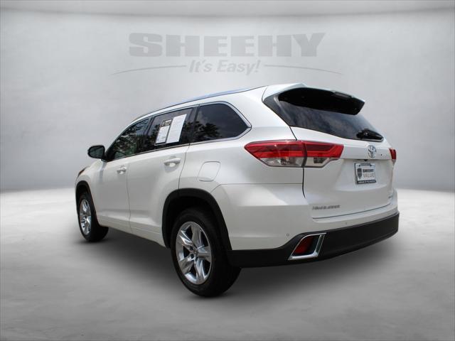 used 2017 Toyota Highlander car, priced at $27,355