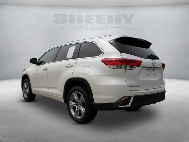 used 2017 Toyota Highlander car, priced at $28,555