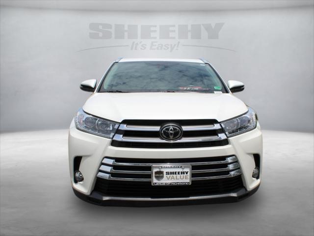 used 2017 Toyota Highlander car, priced at $27,355