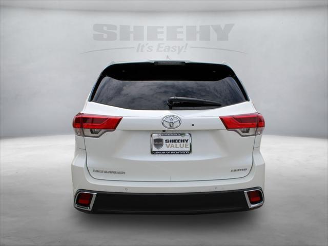 used 2017 Toyota Highlander car, priced at $27,355