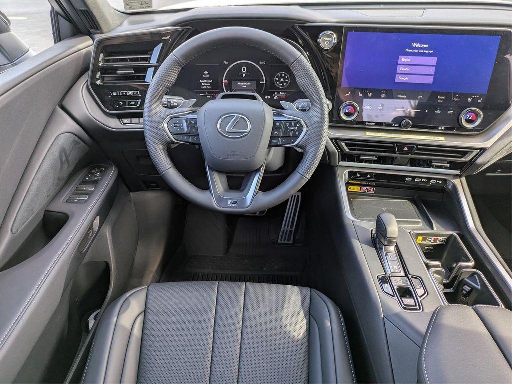 new 2025 Lexus TX 500h car, priced at $74,495