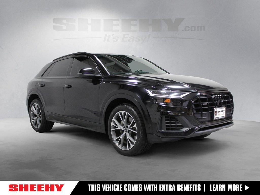 used 2021 Audi Q8 car, priced at $29,995