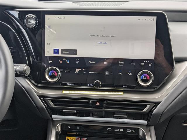 new 2025 Lexus TX 350 car, priced at $63,785