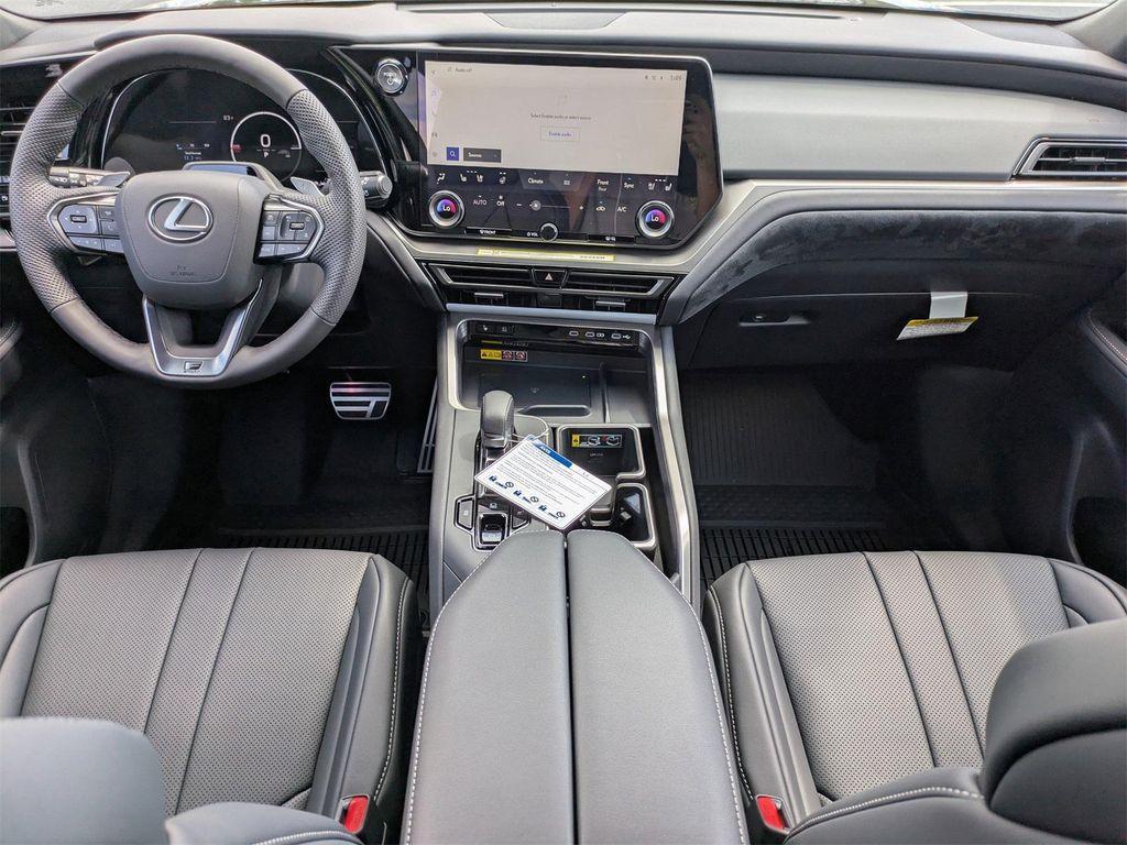 new 2025 Lexus TX 500h car, priced at $74,495