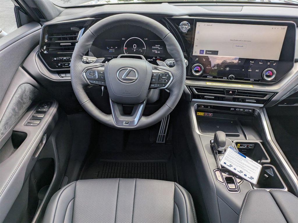 new 2025 Lexus TX 500h car, priced at $74,495