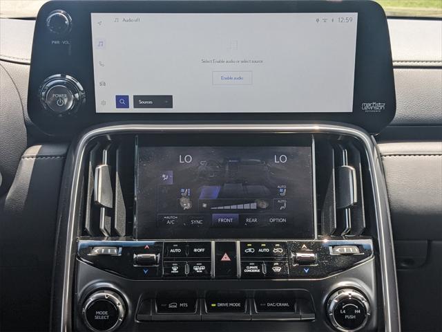 new 2025 Lexus LX 700h car, priced at $119,850
