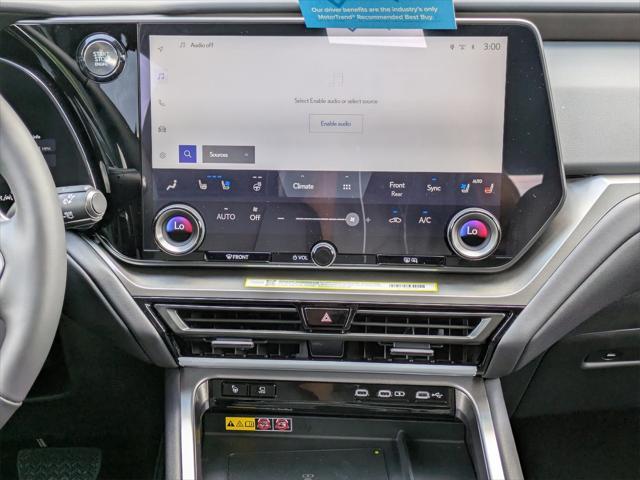 new 2025 Lexus TX 350 car, priced at $64,785