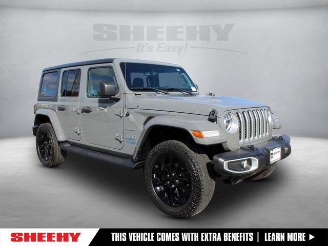 used 2021 Jeep Wrangler Unlimited 4xe car, priced at $32,995