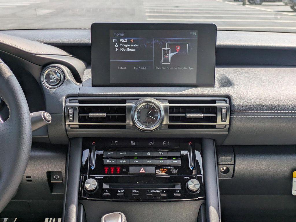 new 2025 Lexus IS 350 car, priced at $52,788