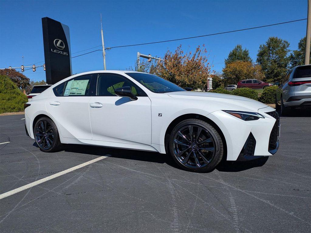new 2025 Lexus IS 350 car, priced at $51,555
