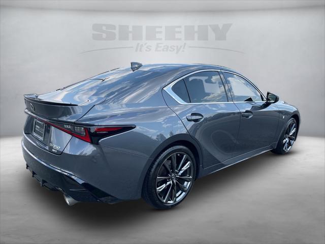 used 2023 Lexus IS 350 car, priced at $43,455