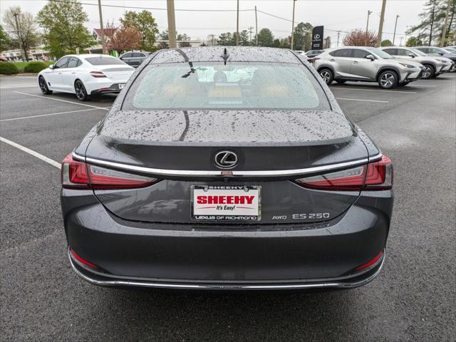 new 2024 Lexus ES 250 car, priced at $49,090