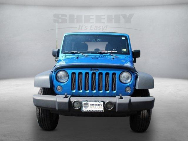 used 2015 Jeep Wrangler Unlimited car, priced at $16,355
