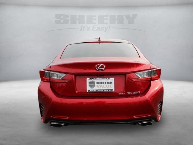 used 2015 Lexus RC 350 car, priced at $23,595